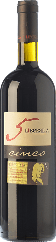 41,95 € Free Shipping | Red wine Liberalia Cinco Reserva D.O. Toro Castilla y León Spain Tinta de Toro Bottle 75 cl