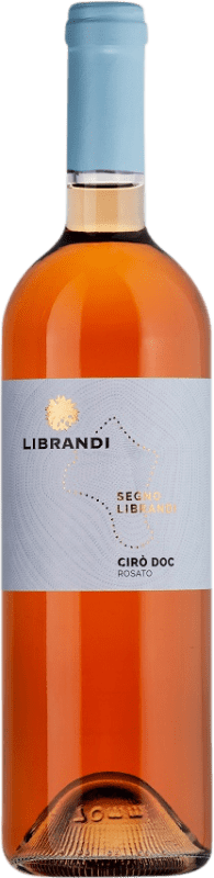 Envoi gratuit | Vin Rosé Librandi D.O.C. Cirò Calabre Italie Gaglioppo 75 cl