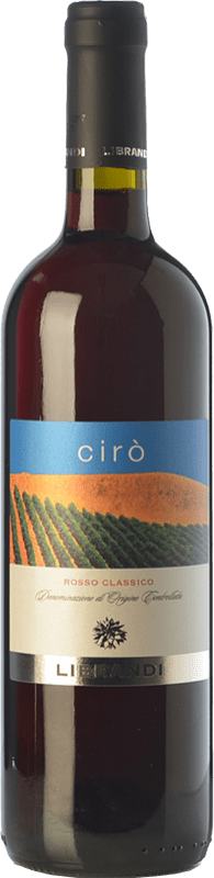 9,95 € | Red wine Librandi Rosso D.O.C. Cirò Calabria Italy Gaglioppo Bottle 75 cl