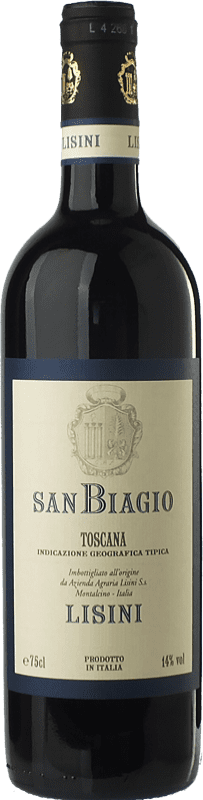 12,95 € | Red wine Lisini San Biagio I.G.T. Toscana Tuscany Italy Sangiovese Bottle 75 cl