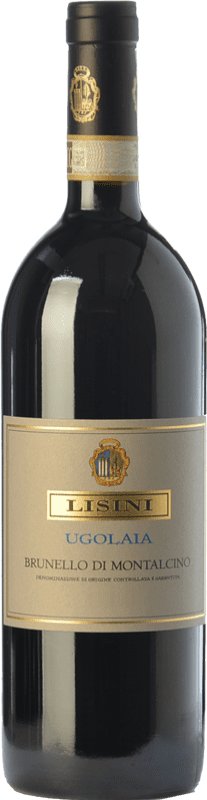 Бесплатная доставка | Красное вино Lisini Ugolaia D.O.C.G. Brunello di Montalcino Тоскана Италия Sangiovese — Санджовезе 75 cl