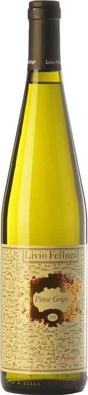 Envío gratis | Vino Blanco Livio Felluga Joven D.O.C. Colli Orientali del Friuli Friuli-Venezia Giulia Italia Pinot Gris 75 cl