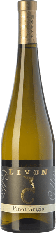 16,95 € 免费送货 | 白酒 Livon Pinot Grigio D.O.C. Collio Goriziano-Collio
