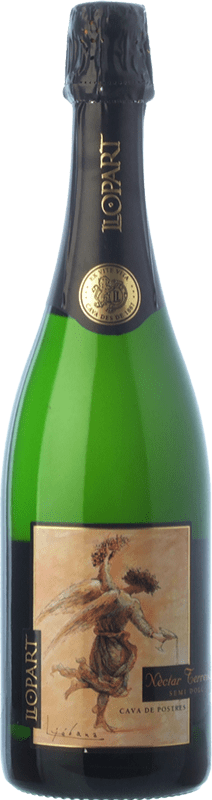 Envoi gratuit | Blanc mousseux Llopart Néctar Terrenal Réserve D.O. Cava Catalogne Espagne Xarel·lo, Parellada 75 cl