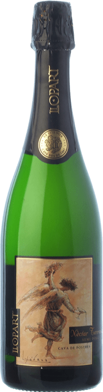 Free Shipping | White Sparkling Wine Llopart Néctar Terrenal Reserve D.O. Cava Catalonia Spain Xarel·lo, Parellada 75 cl