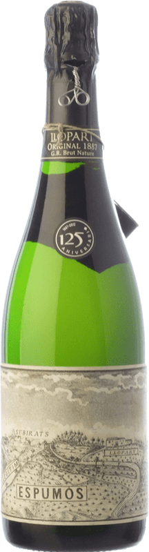 59,95 € | 白スパークリングワイン Llopart Original 1887 ブルットの自然 グランド・リザーブ Corpinnat カタロニア スペイン Macabeo, Xarel·lo, Parellada 75 cl