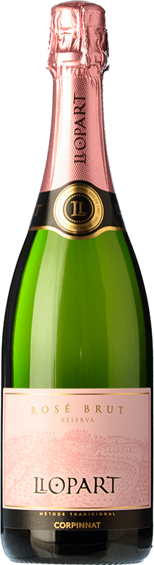 27,95 € Envio grátis | Espumante rosé Llopart Rosé Brut Reserva D.O. Cava