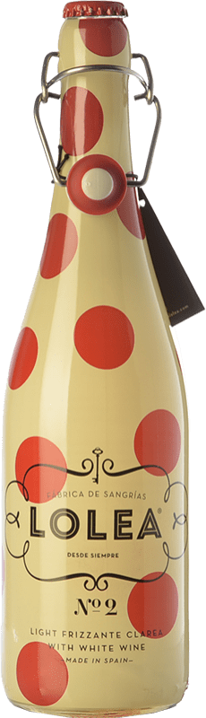 Kostenloser Versand | Sangria Weinlimonade Lolea Nº 2 Clarea Frizzante — Perlwein Spanien Macabeo, Airén 75 cl