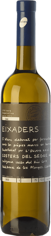 19,95 € Free Shipping | White wine L'Olivera Eixaders Crianza D.O. Costers del Segre Catalonia Spain Chardonnay Bottle 75 cl