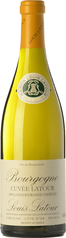 26,95 € Free Shipping | White wine Louis Latour Cuvée Latour Blanc A.O.C. Bourgogne Burgundy France Chardonnay Bottle 75 cl