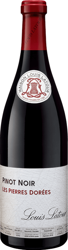 免费送货 | 红葡萄酒 Louis Latour Les Pierres Dorées 年轻的 A.O.C. Côtes de Bourg 波尔多 法国 Pinot Noir — 黑皮诺 75 cl
