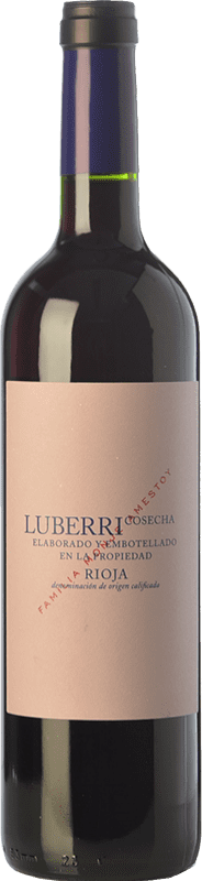 12,95 € Бесплатная доставка | Красное вино Luberri Maceración Carbónica Молодой D.O.Ca. Rioja