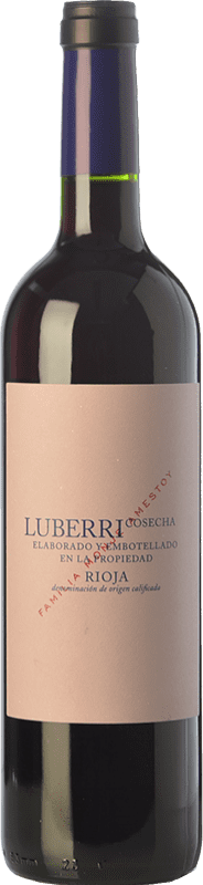 Kostenloser Versand | Rotwein Luberri Maceración Carbónica — Kohlensäuremaischung Jung D.O.Ca. Rioja La Rioja Spanien Tempranillo, Viura 75 cl