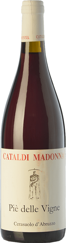 34,95 € Free Shipping | Rosé wine Cataldi Madonna Piè delle Vigne D.O.C. Cerasuolo d'Abruzzo Abruzzo Italy Montepulciano Bottle 75 cl