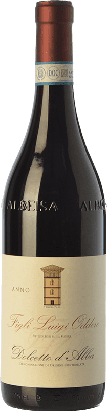 13,95 € | Red wine Luigi Oddero D.O.C.G. Dolcetto d'Alba Piemonte Italy Dolcetto Bottle 75 cl
