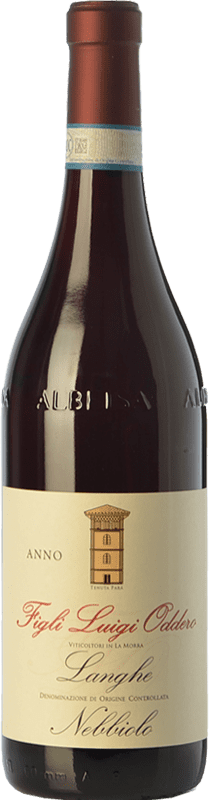 21,95 € | Красное вино Luigi Oddero D.O.C. Langhe Пьемонте Италия Nebbiolo 75 cl
