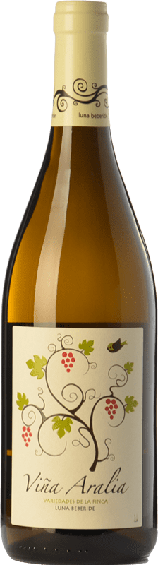 4,95 € Envío gratis | Vino blanco Luna Beberide Viña Aralia Joven I.G.P. Vino de la Tierra de Castilla y León