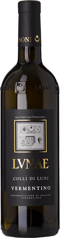 25,95 € | Vin blanc Lunae Etichetta Nera D.O.C. Colli di Luni Ligurie Italie Vermentino 75 cl