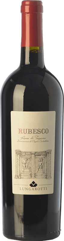 9,95 € | Red wine Lungarotti Rosso Rubesco D.O.C. Torgiano Umbria Italy Sangiovese, Colorino Bottle 75 cl