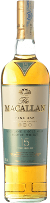 Whisky Single Malt Macallan Fine Speyside Oak Cask — Botte di Rovere 15 Anni 70 cl