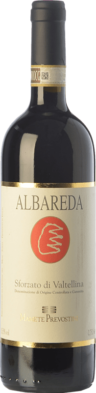 54,95 € | Red wine Mamete Prevostini Albareda D.O.C.G. Sforzato di Valtellina Lombardia Italy Nebbiolo Bottle 75 cl