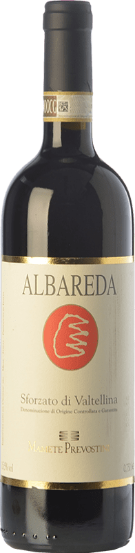 65,95 € Spedizione Gratuita | Vino rosso Mamete Prevostini Albareda D.O.C.G. Sforzato di Valtellina