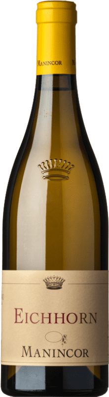 Envio grátis | Vinho branco Manincor Pinot Bianco Eichhorn D.O.C. Alto Adige Trentino-Alto Adige Itália Pinot Branco Biológico 75 cl