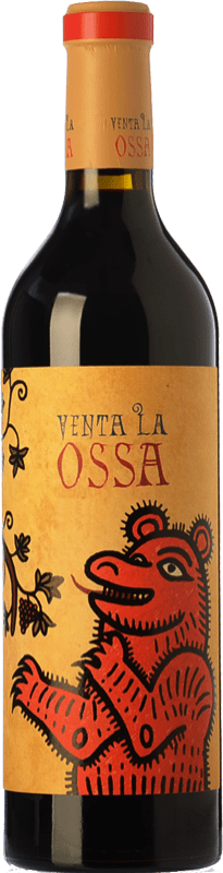 16,95 € | Red wine Mano a Mano Venta La Ossa Tempranillo Aged I.G.P. Vino de la Tierra de Castilla Castilla la Mancha Spain Tempranillo, Merlot 75 cl