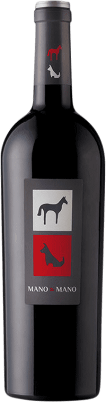 Envío gratis | Vino tinto Mano a Mano Joven I.G.P. Vino de la Tierra de Castilla Castilla la Mancha España Tempranillo 75 cl