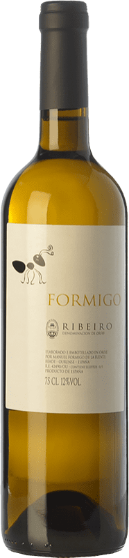 8,95 € | Vinho Branco Formigo D.O. Ribeiro Galiza Espanha Torrontés, Godello, Loureiro, Palomino Fino, Treixadura, Albariño — Albarinho 75 cl