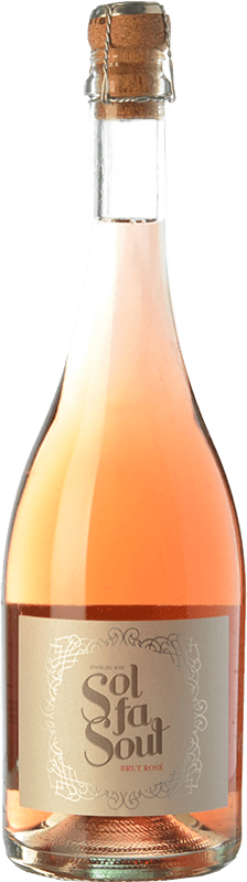 9,95 € | Rosé sparkling Pelleriti Sol Fa Soul Espumante Rose Brut I.G. Valle de Uco Uco Valley Argentina Cabernet Sauvignon, Malbec 75 cl