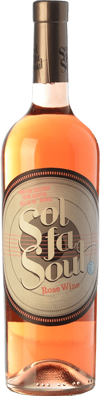11,95 € | Vino rosado Pelleriti Sol Fa Soul Rosé I.G. Valle de Uco Valle de Uco Argentina Malbec 75 cl