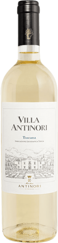 Envío gratis | Vino Blanco Marchesi Antinori Villa Antinori Joven I.G.T. Toscana Toscana Italia Maturana Tinta, Trebbiano, Pinot Gris, Pinot Blanco, Riesling Renano 75 cl