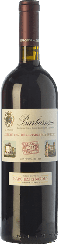 28,95 € | Red wine Marchesi di Barolo Riserva della Casa Reserve D.O.C.G. Barbaresco Piemonte Italy Nebbiolo Bottle 75 cl