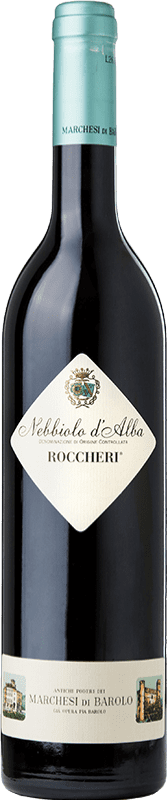 23,95 € | Красное вино Marchesi di Barolo Roccheri D.O.C. Nebbiolo d'Alba Пьемонте Италия Nebbiolo 75 cl