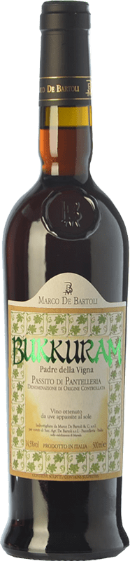 109,95 € Kostenloser Versand | Süßer Wein Marco de Bartoli Bukkuram Padre della Vigna D.O.C. Passito di Pantelleria Medium Flasche 50 cl