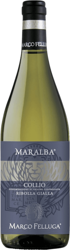 16,95 € | White wine Marco Felluga Ribolla D.O.C. Collio Goriziano-Collio Friuli-Venezia Giulia Italy Ribolla Gialla 75 cl