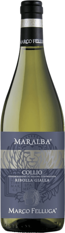 26,95 € | Белое вино Marco Felluga Ribolla D.O.C. Collio Goriziano-Collio Фриули-Венеция-Джулия Италия Ribolla Gialla 75 cl