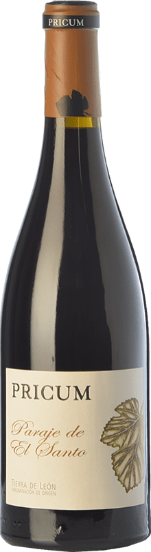 39,95 € Kostenloser Versand | Rotwein Margón Pricum Paraje de El Santo Alterung D.O. Tierra de León