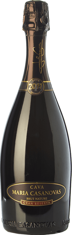 22,95 € | Vin Mousseux Blanc Maria Casanovas Brut Nature Grande Réserve D.O. Cava Catalogne Espagne Macabeo — Macabeu, Xarel·lo, Parellada 75 cl