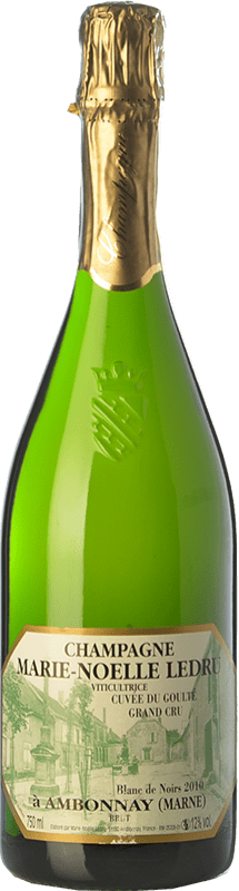 Envio grátis | Espumante branco Marie-Noelle Ledru Cuvée du Goulté Reserva A.O.C. Champagne Champagne França Pinot Preto 75 cl