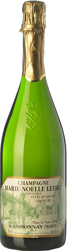 Kostenloser Versand | Weißer Sekt Marie-Noelle Ledru Goulté Cuvée Reserve — Gereift A.O.C. Champagne Champagner Frankreich Pinot Noir — Spätburgunder 75 cl