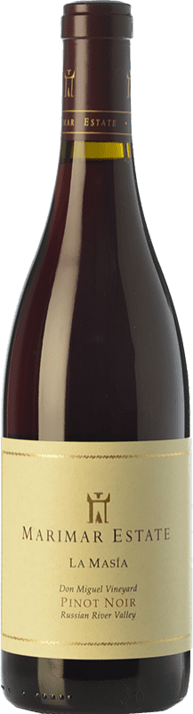 55,95 € | Red wine Marimar Estate La Masía Joven I.G. Russian River Valley Russian River Valley United States Pinot Black Bottle 75 cl