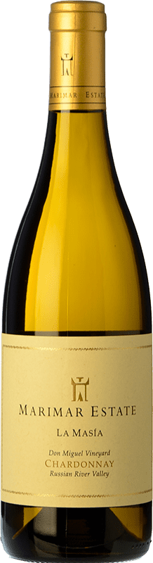 34,95 € Free Shipping | White wine Marimar Estate La Masía Crianza I.G. Russian River Valley Russian River Valley United States Chardonnay Bottle 75 cl