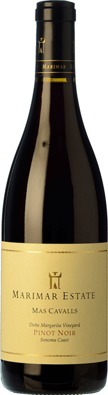 53,95 € Free Shipping | Red wine Marimar Estate Mas Cavalls Crianza I.G. Sonoma Coast Sonoma Coast United States Pinot Black Bottle 75 cl