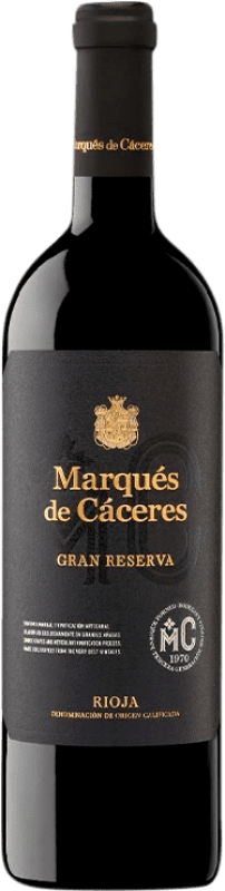 18,95 € | 红酒 Marqués de Cáceres 大储备 D.O.Ca. Rioja 拉里奥哈 西班牙 Tempranillo, Grenache, Graciano 75 cl