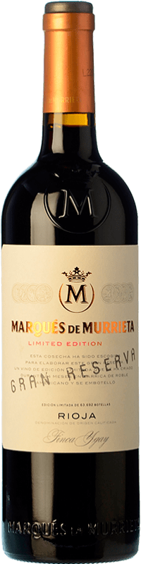 41,95 € | Red wine Marqués de Murrieta Grand Reserve D.O.Ca. Rioja The Rioja Spain Tempranillo, Grenache, Graciano, Mazuelo Bottle 75 cl