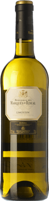 Бесплатная доставка | Белое вино Marqués de Riscal Limousin старения D.O. Rueda Кастилия-Леон Испания Verdejo 75 cl