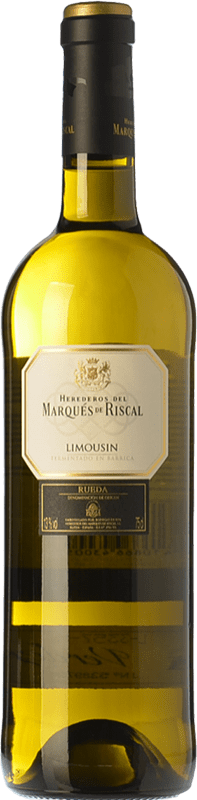 16,95 € | Белое вино Marqués de Riscal Limousin старения D.O. Rueda Кастилия-Леон Испания Verdejo 75 cl