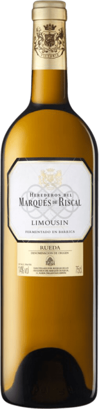免费送货 | 白葡萄酒 Marqués de Riscal Limousin Crianza — 陈酿 D.O. Rueda 卡斯蒂利亚莱昂 西班牙 Verdejo — 维德霍 75 cl